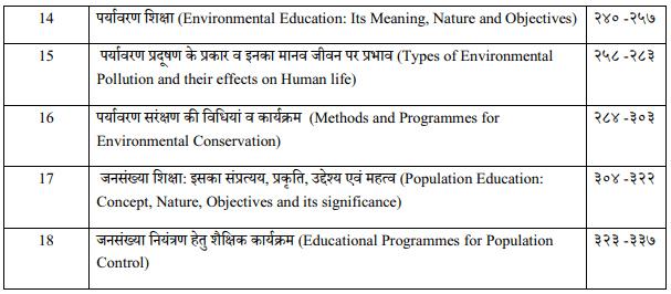 BA Second Year Education Notes by UOU