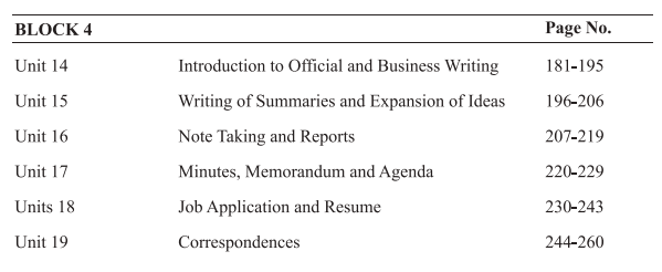 BA 1st year English literature books by UOU