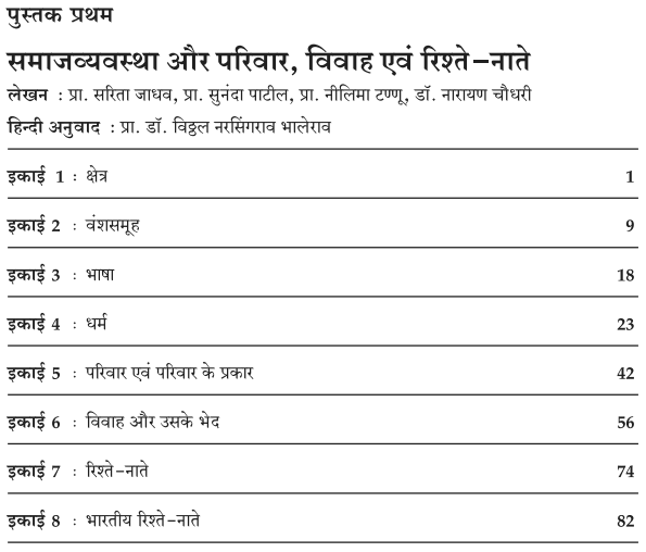 BA 2nd Year Sociology Books by YCMOU
