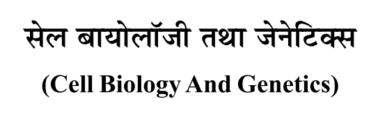 BSc 1st Year Botany Notes PDF Download in Hindi