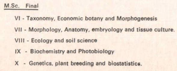 M.Sc Botany Syllabus 2021 PDF By MJPRU