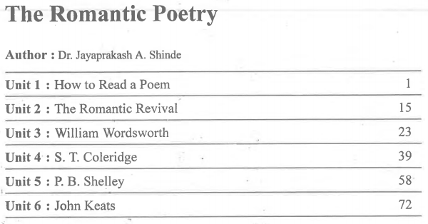 T.Y.B.A. English Literature Book PDF