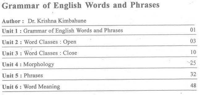 T.Y.B.A. English Literature Book PDF