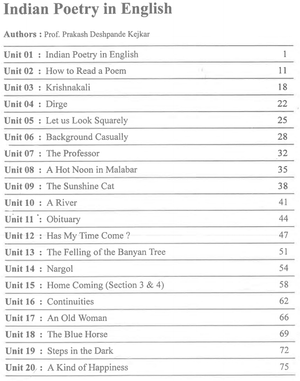 T.Y.B.A. English Literature Book PDF