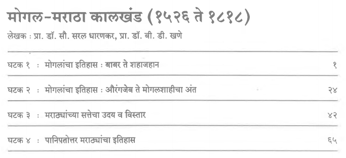 T.Y.B.A. History Book in Marathi PDF