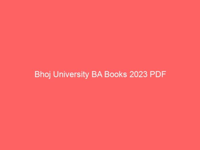 bhoj university assignment 2023 pdf download